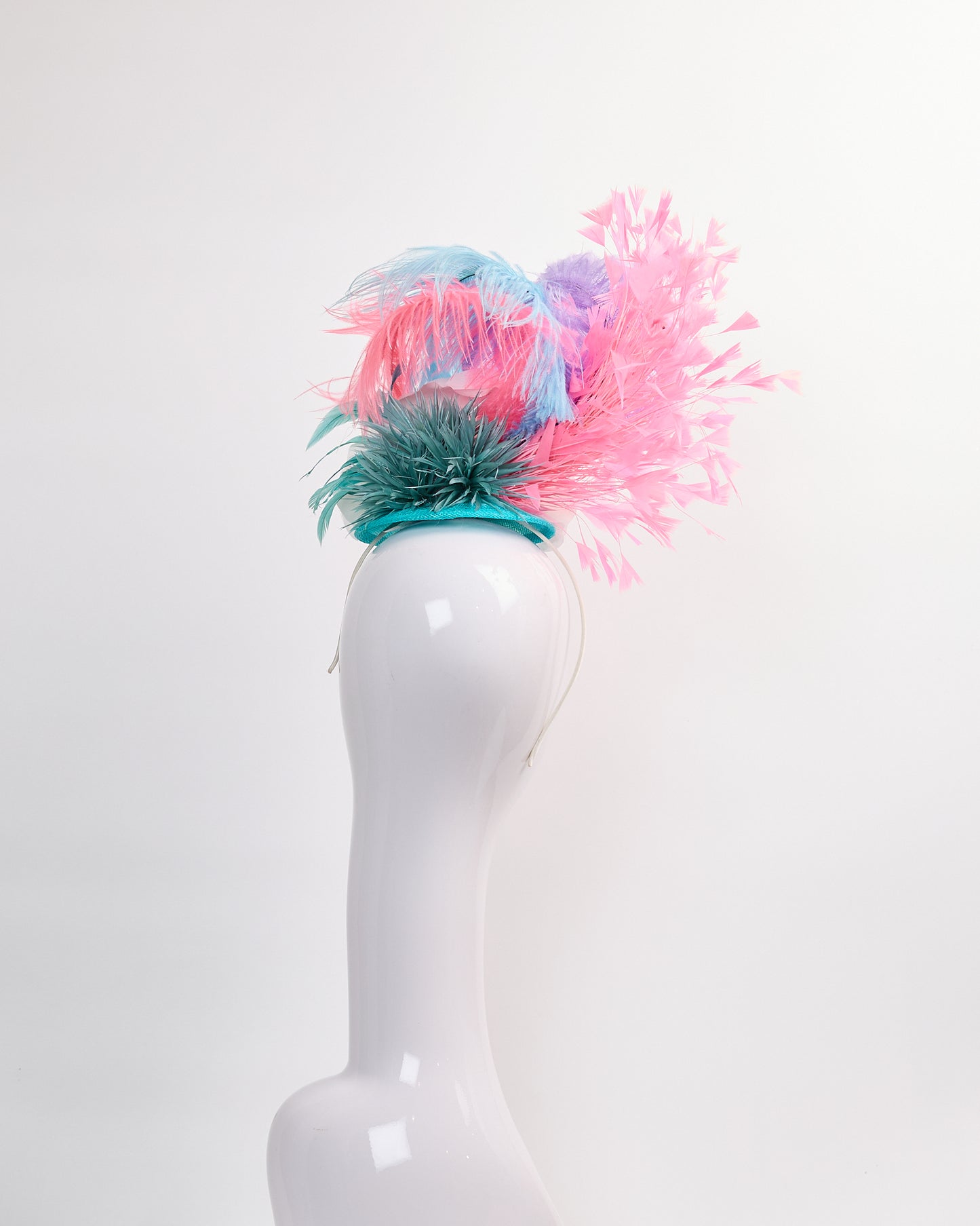 Fascinator Turquoise 1371