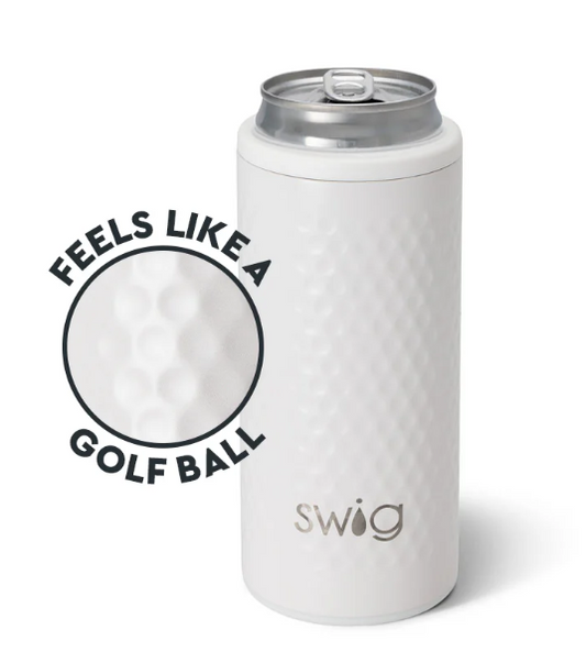 Golf Ball Skinny Cooler 12oz