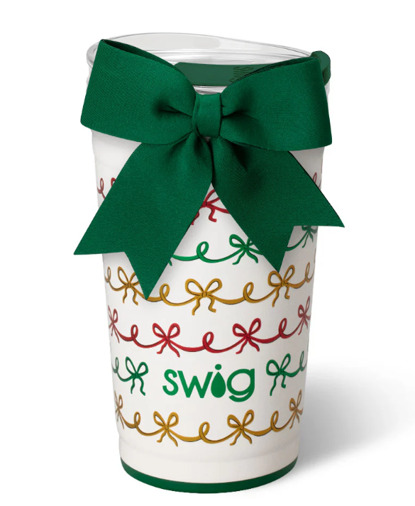 X-Mas Bows Cup 24oz