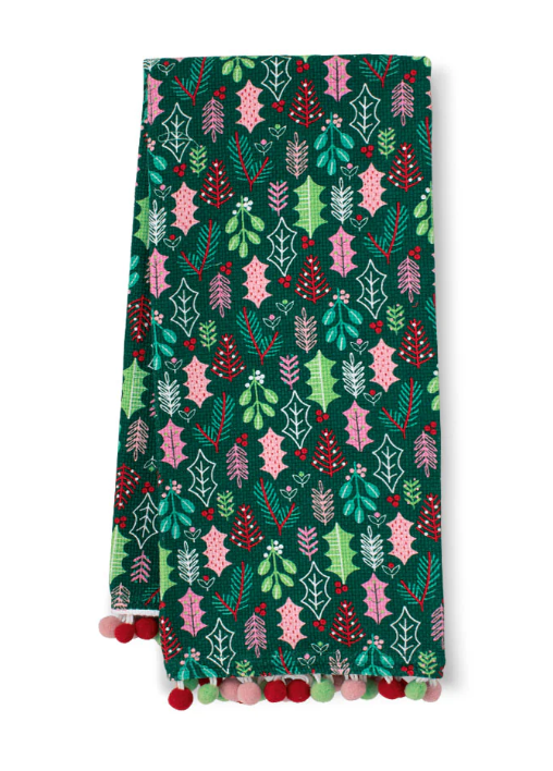 Mistletoe Tea Towel