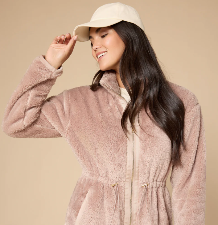 DreamPlush Zip Tunic