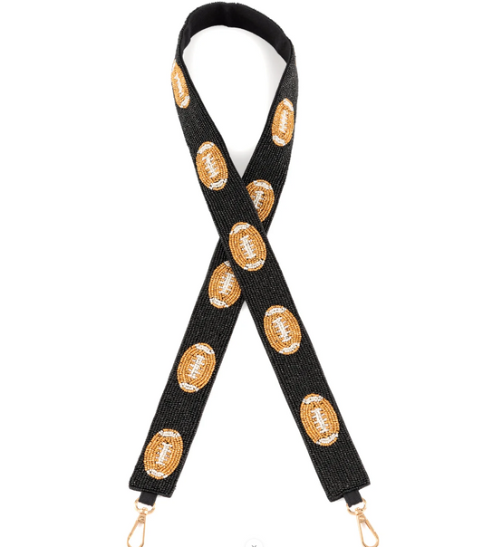 Football Beaded Strap