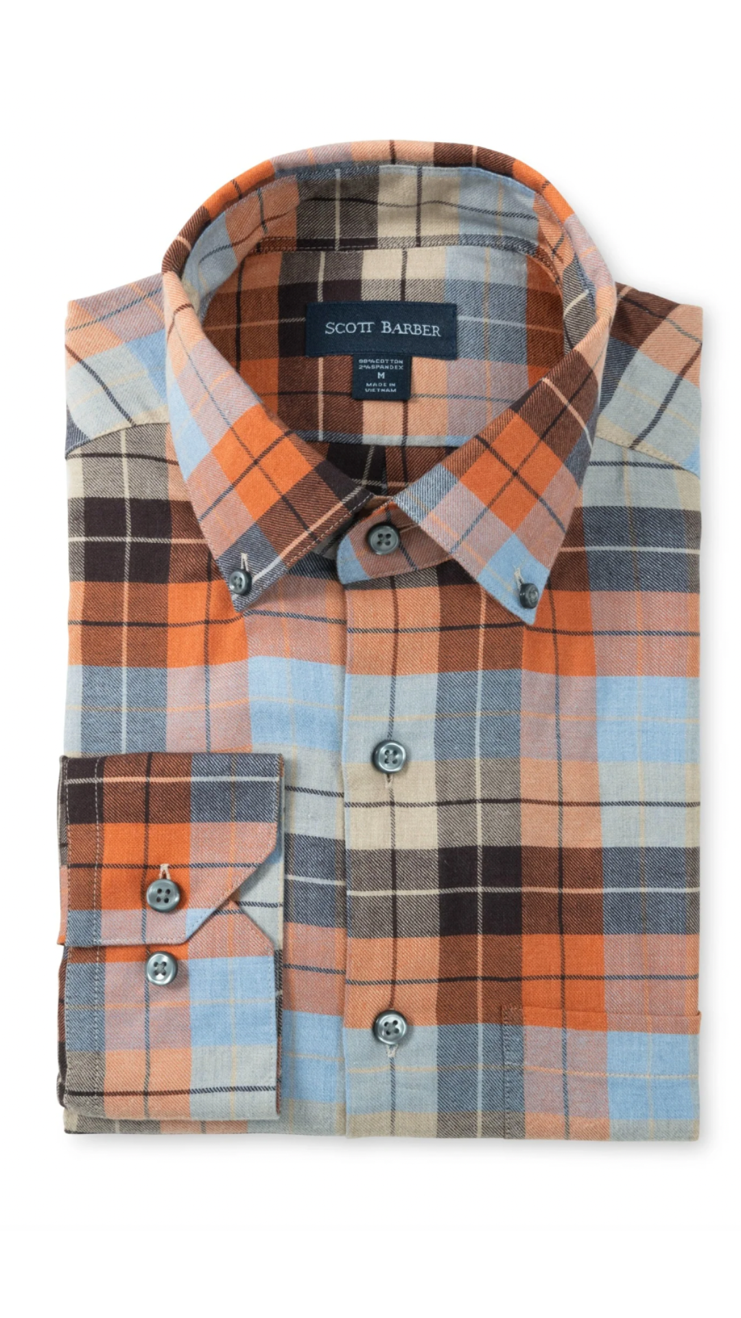 Scott Barber Auburn Button Up