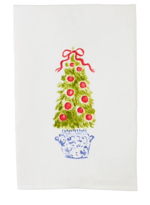 Tree Topiary Towel