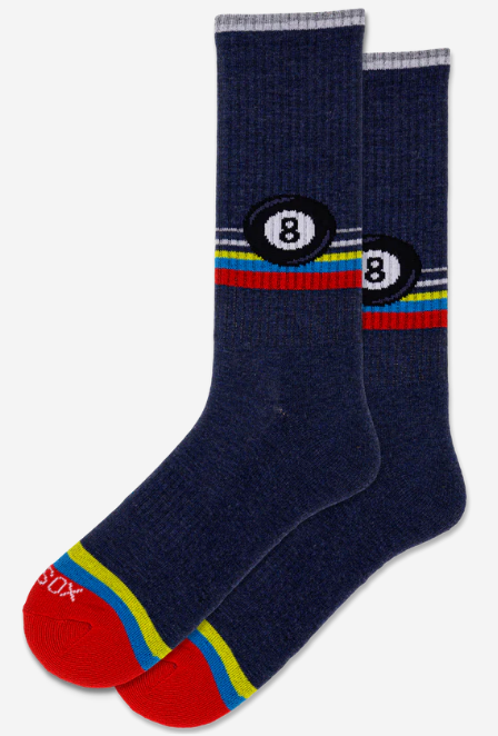 Men's Retro Eight Ball Socks