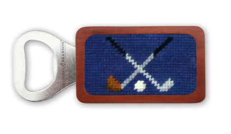 Crossed Clubs Bottle Opener