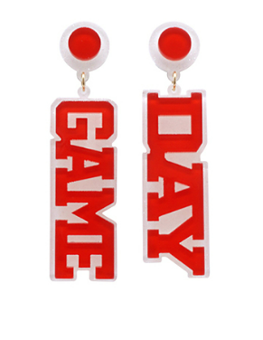 GAME DAY 3D Earrings