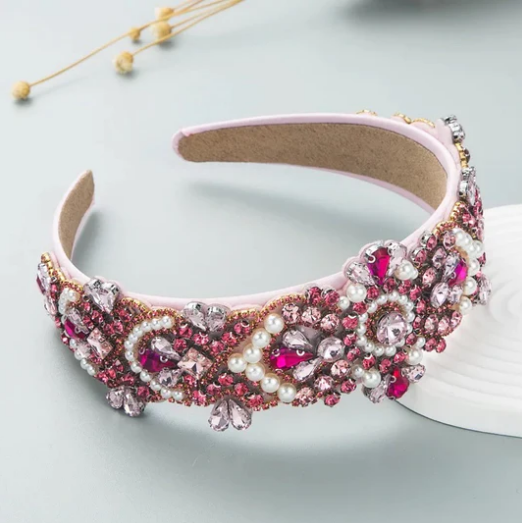 Jolinda Pink Headband