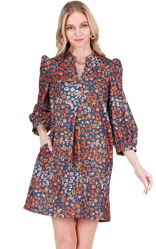 Fall Leopard Dress