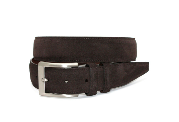 Espresso Suede Belt