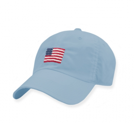 Men’s American flag baseball cap / hat , men’s lightweight performance hat 