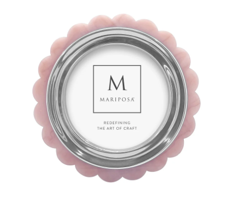 Pink Scalloped Frame