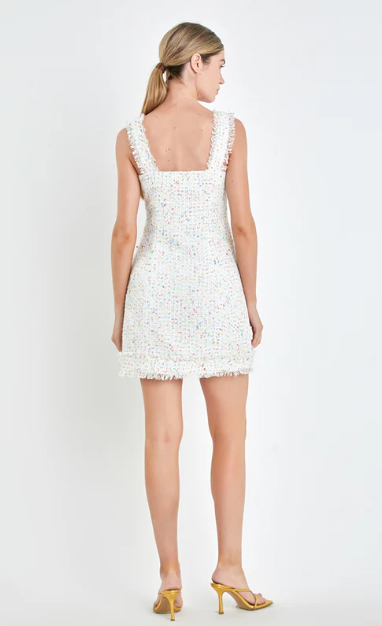 Funfetti Boucle Dress