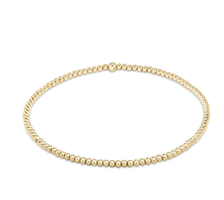 Enewton x Classic Gold 2mm Bracelet