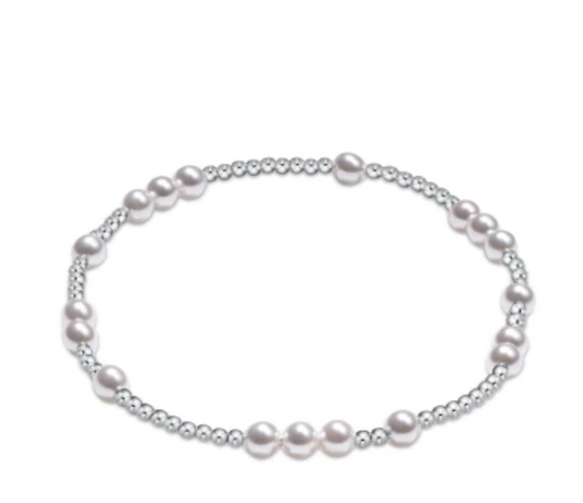 Enewton Sterling 4mm Pearl Bracelet