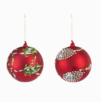 Holly Ornaments