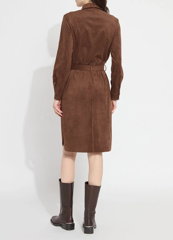 Lysse Schiffer Vegan Suede Dress