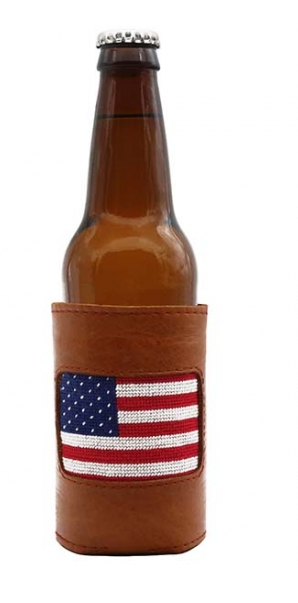 American Flag Koozie