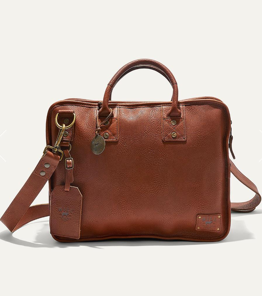 Will Leather Goods Hank Leather Satchel