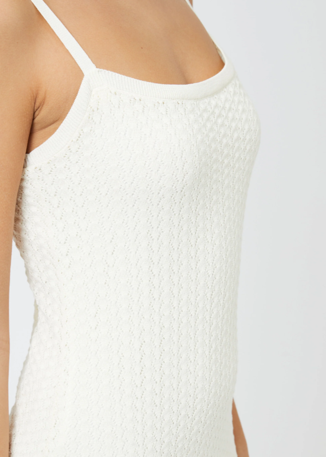 Cotton Pointelle Midi