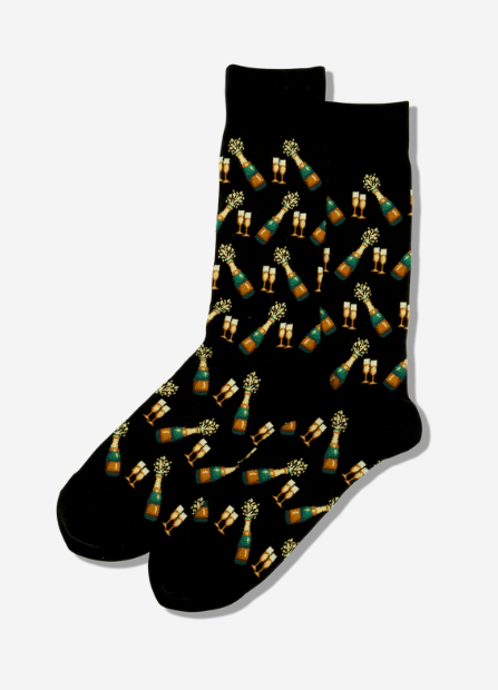 Men's Champagne Bottles Socks