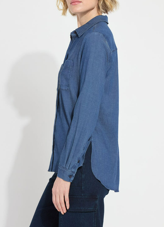 Lysse Miley Stretch Chambray Shirt