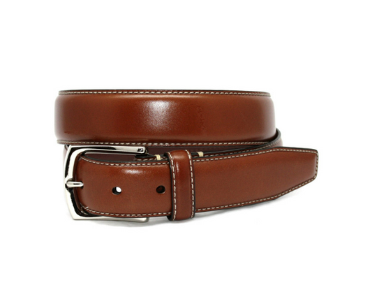 Tumbled Saddle Tan Belt