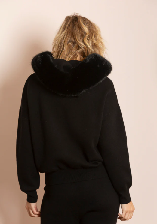 Jessie Liu Madilyn Hooded Sweater