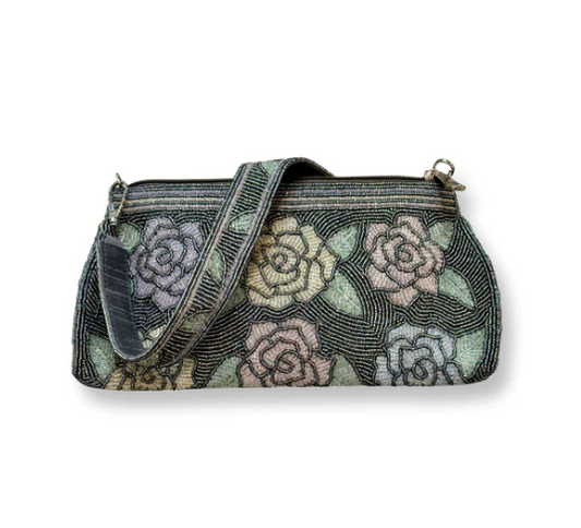 Grey Rose Bag