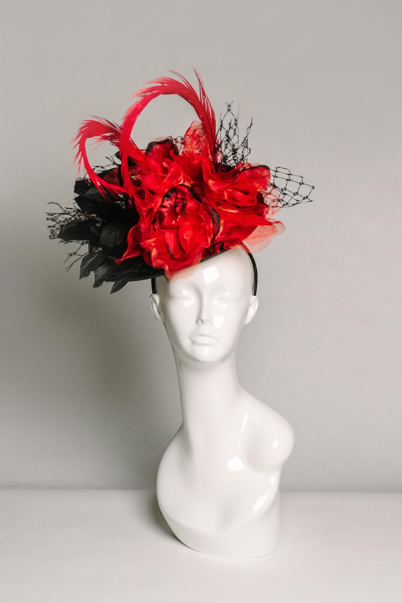 Fascinator Black 1167