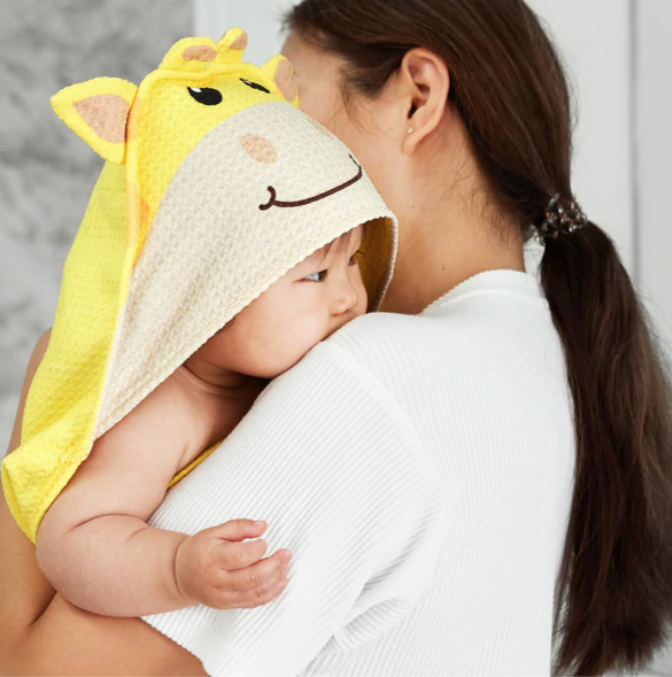 Giraffe Hooded Towel