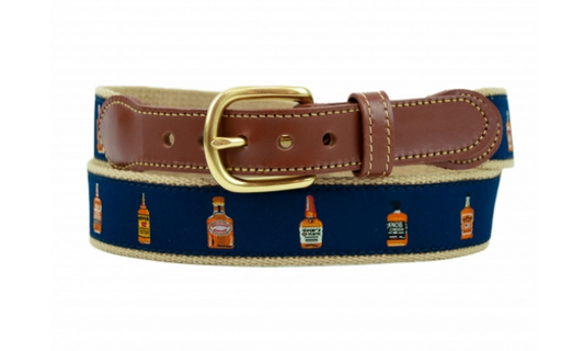 Whiskey Row Leather Belt