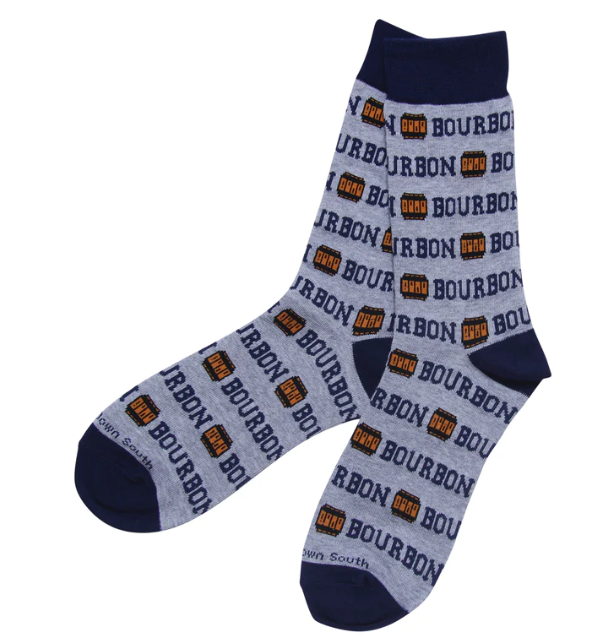 Bourbon Word Socks