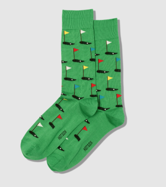 Men's Golf Crew Socks