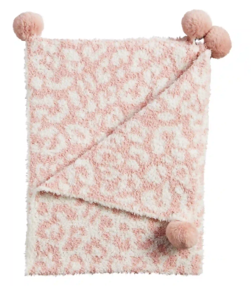 Pink Leopar Blanket