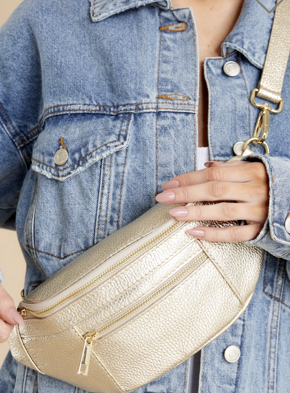 Gold sales fanny pack