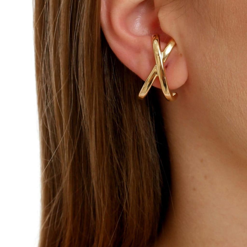 Crisscross Hug Earrings