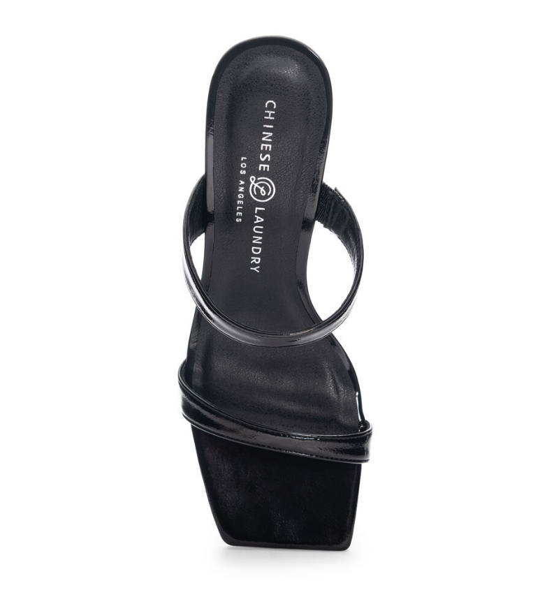 Chinese Laundry Yaya Dress Sandal - Black Patent