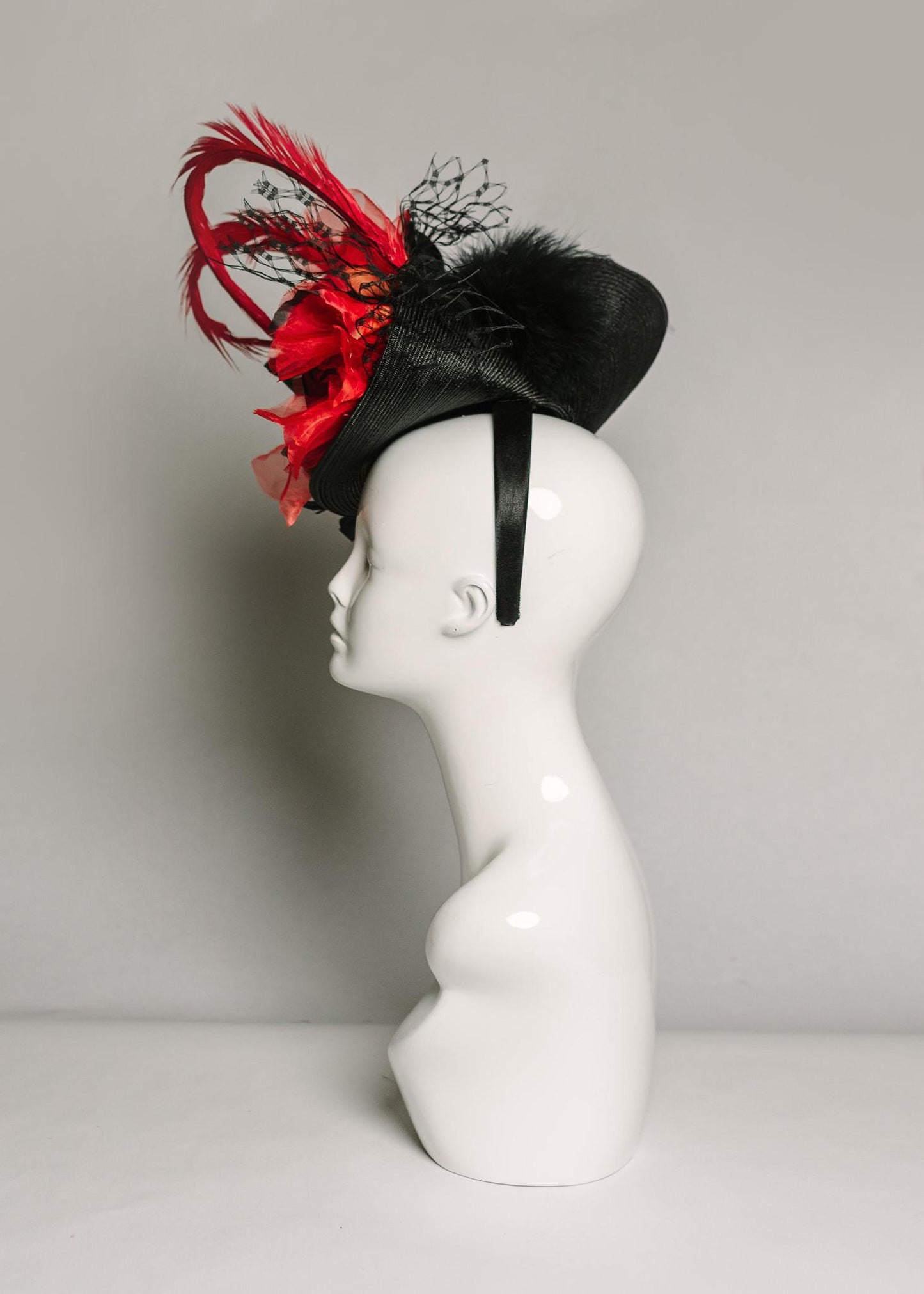 Fascinator Black 1167