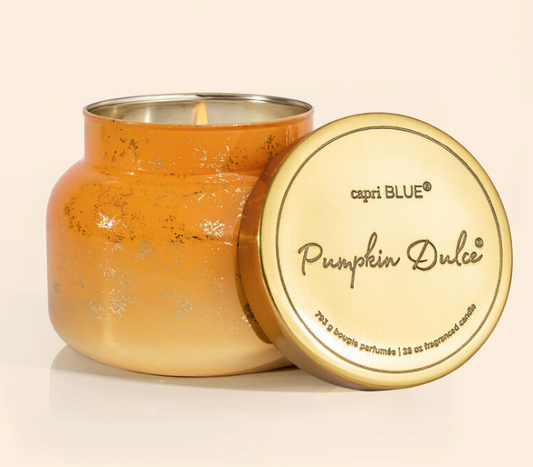 Capri Blue 28oz Glimmer Pumpkin Dulce Candle