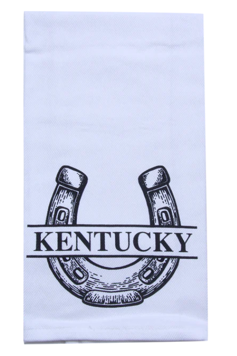 Lucky Kentucky Tea Towel