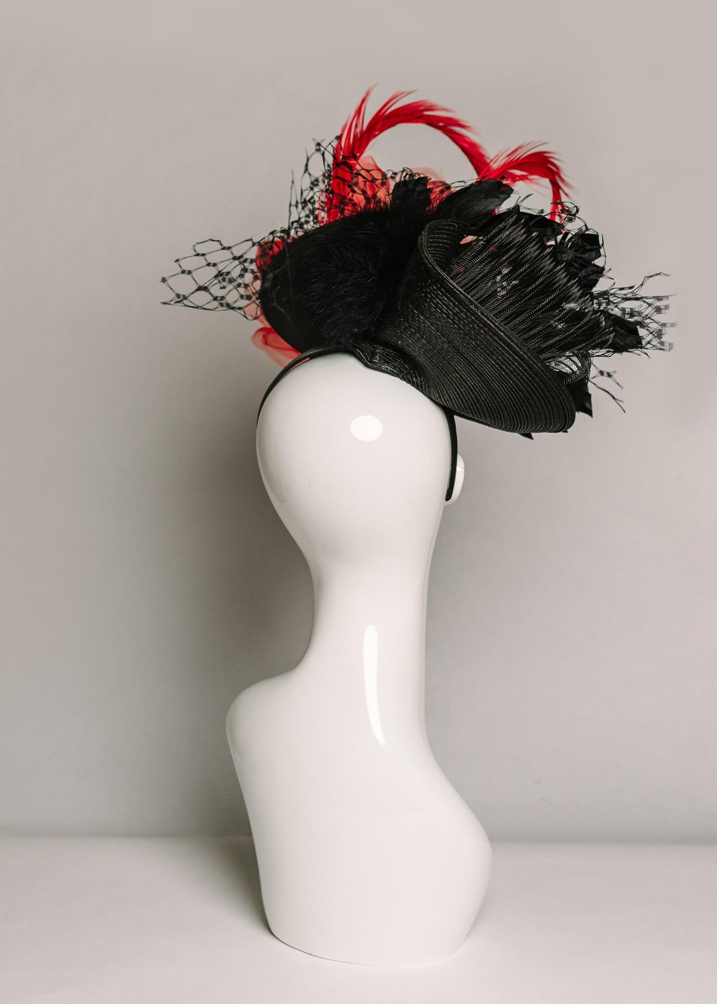 Fascinator Black 1167