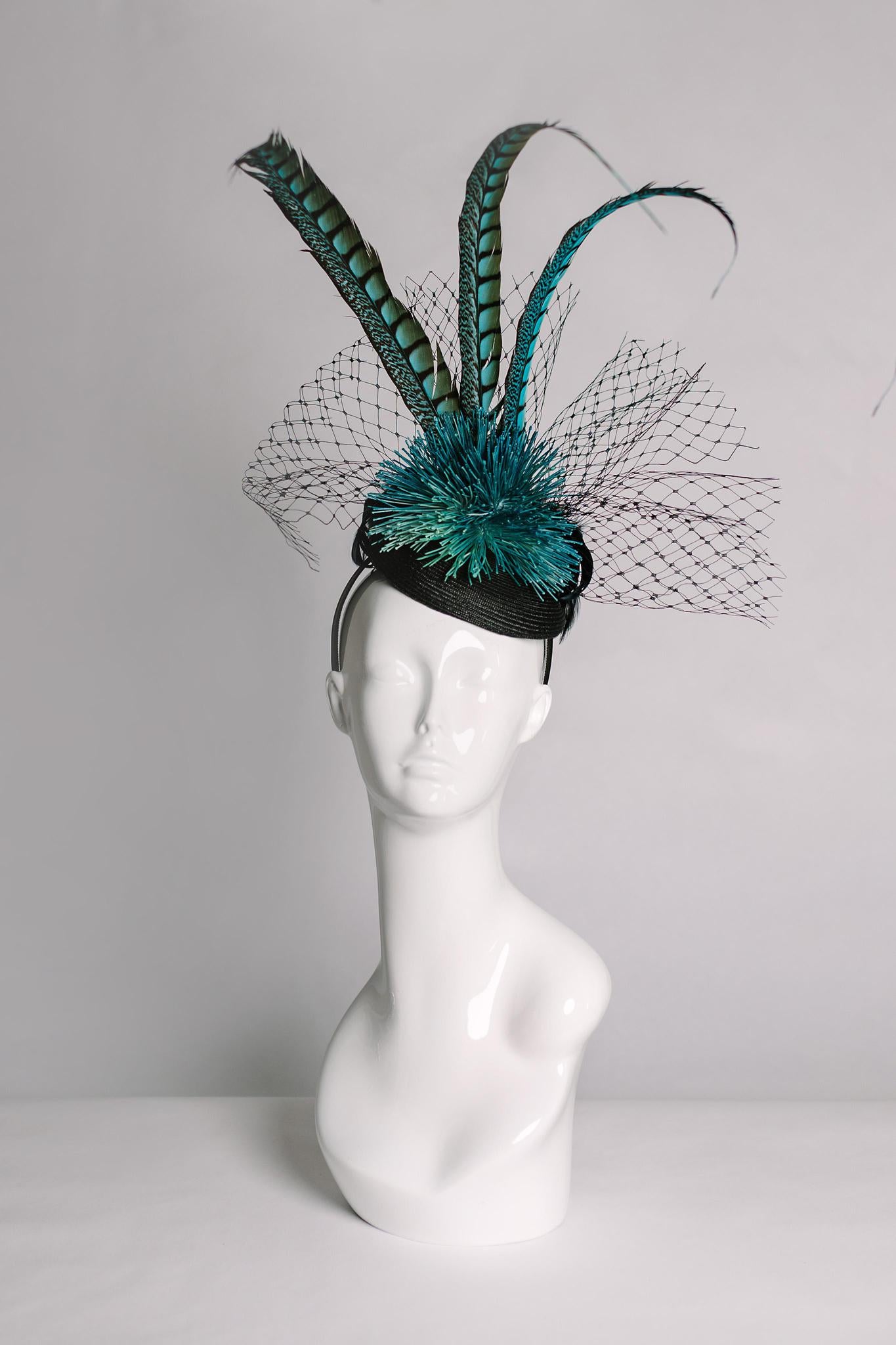 Fascinator Black 1175