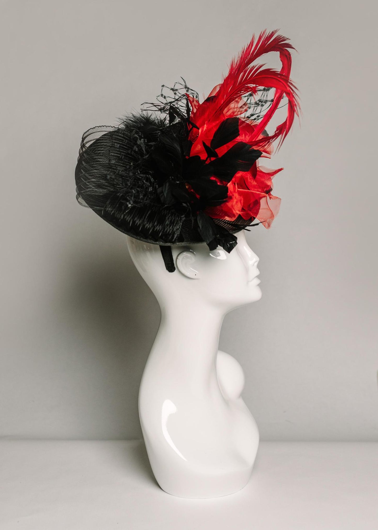 Fascinator Black 1167